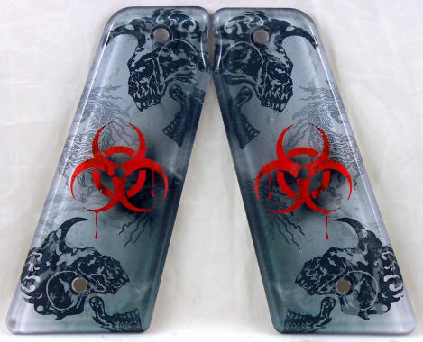 Killer Zombies featured on Smart Parts Shocker Paintball Marker Grips